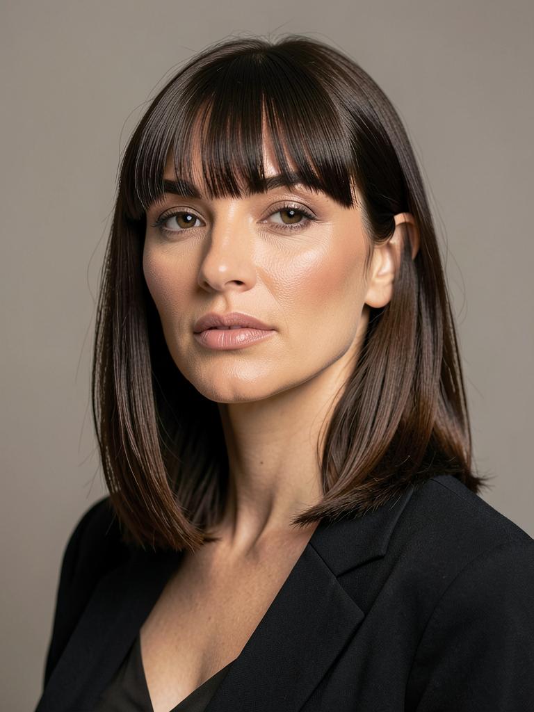Bangs hairstyle reference