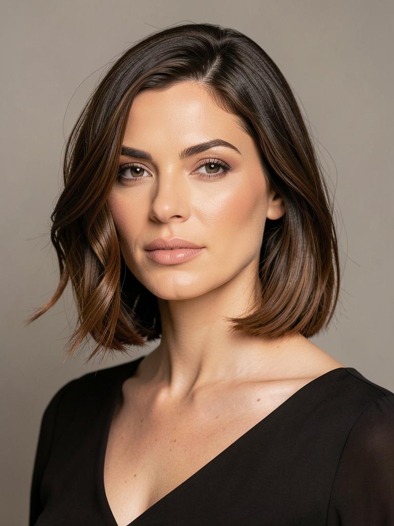Lob hairstyle reference