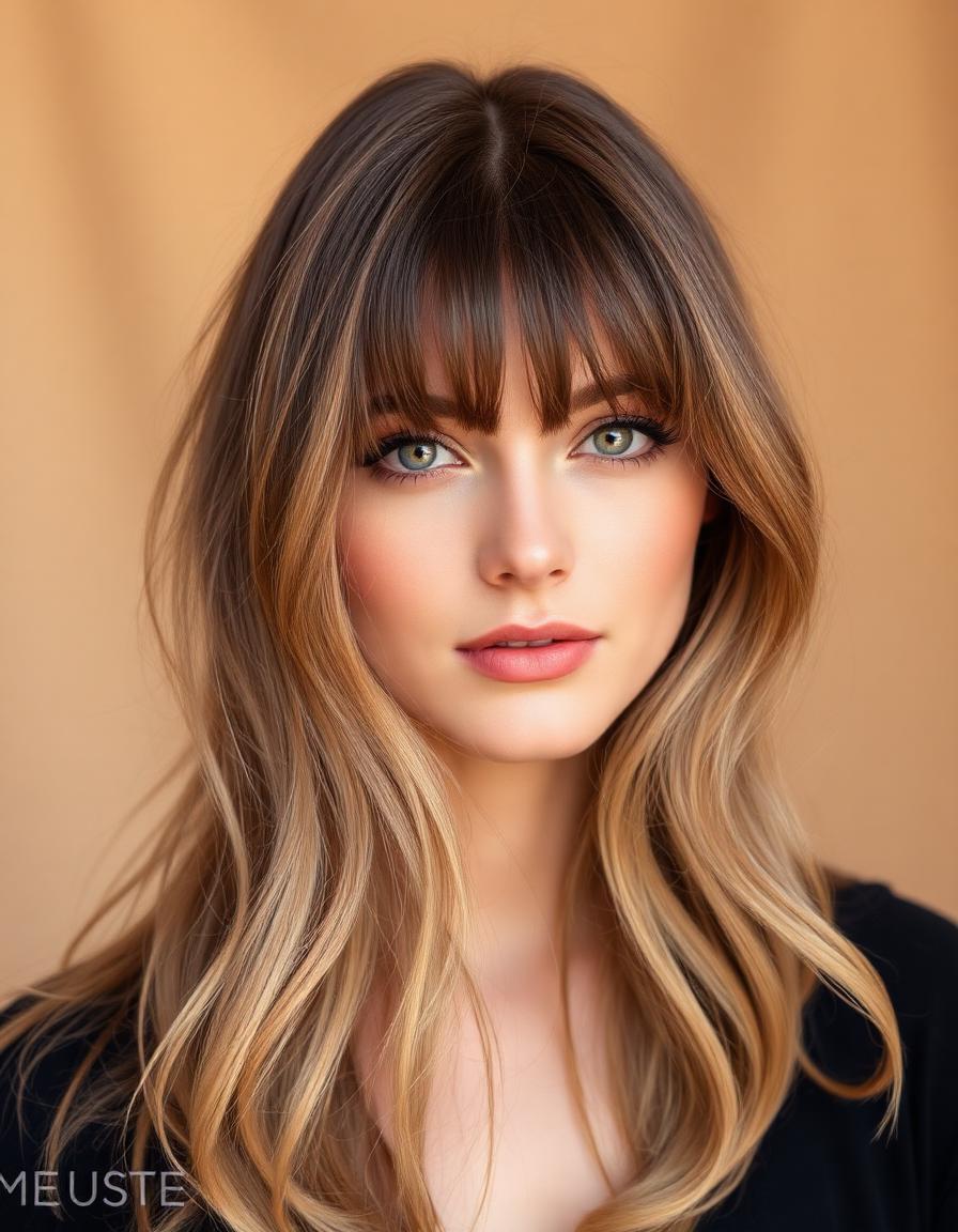 Curtain Bangs hairstyle reference