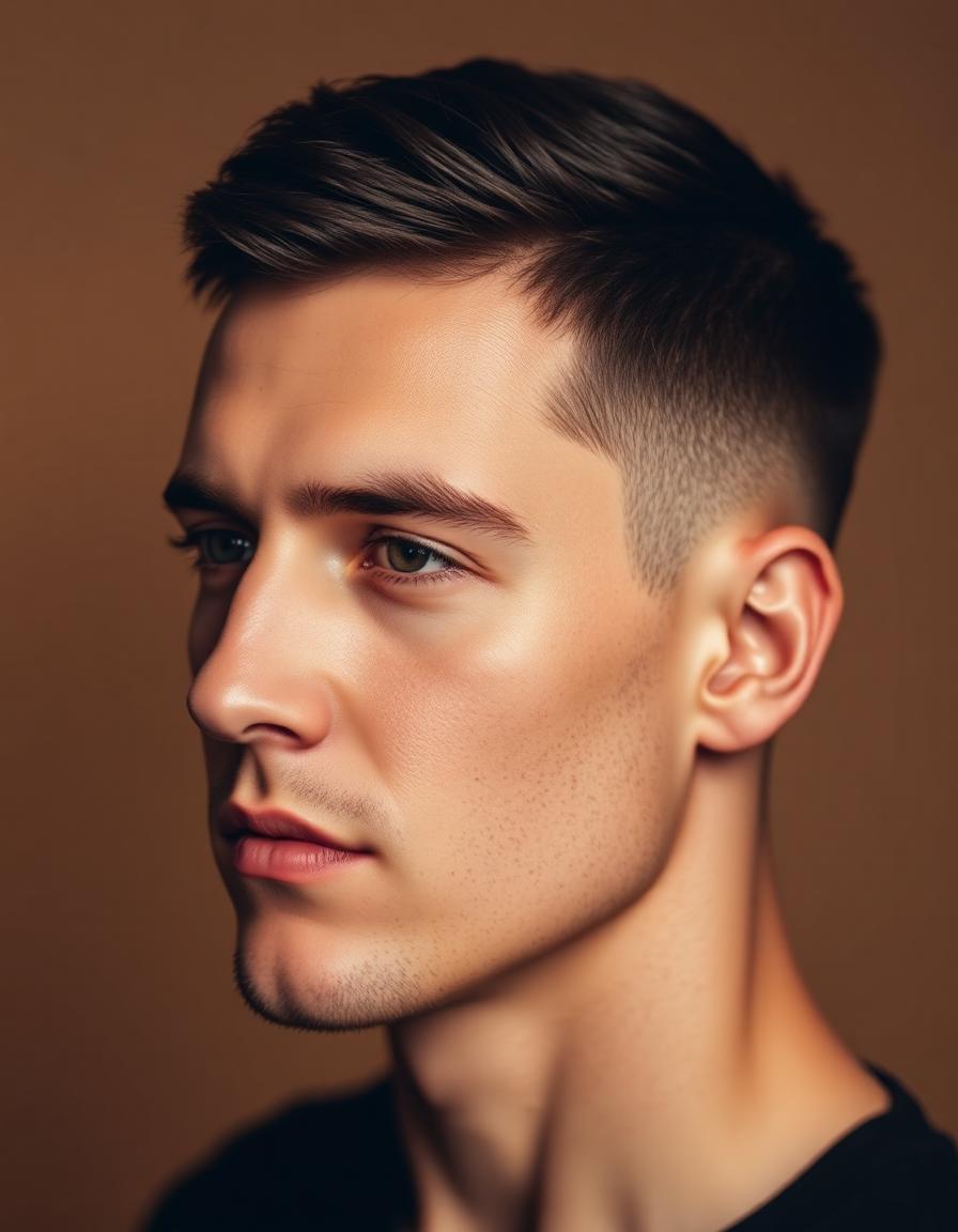 Textured Crop hairstyle reference